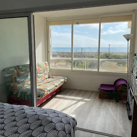 Appartement Vue Exeptionnelle Sur La Mer 6 Personnes Le Barcares Exterior photo